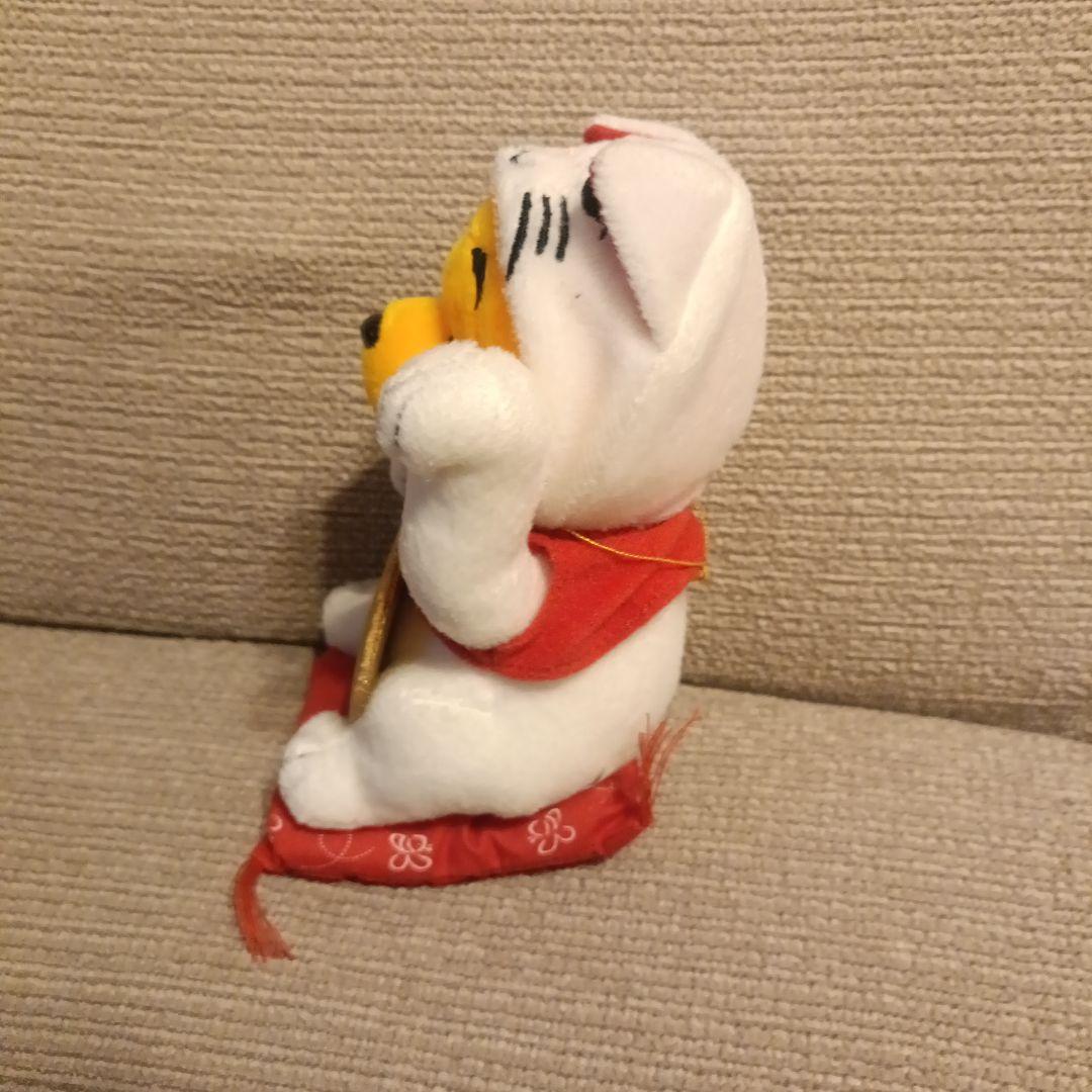 当時物 ディズニーストア 招き猫プーさん ぬいぐるみ 激レア