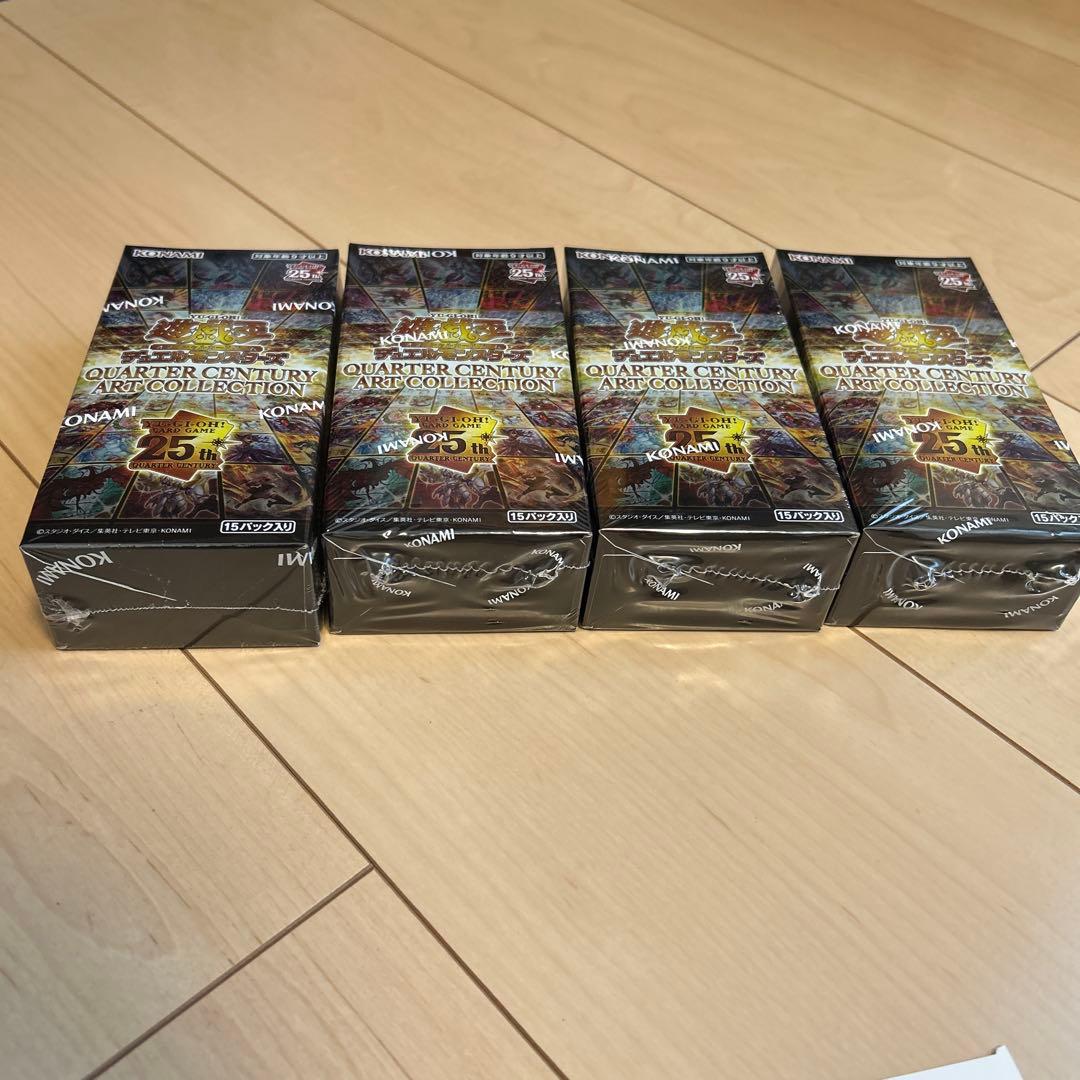 シュリンク付未開封】遊戯王クォーターセンチュリーアートコレクション