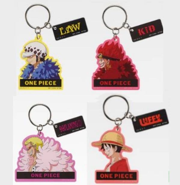 ワンピース/一番くじ/I賞 アクリルキーホルダー4種セット - メルカリ