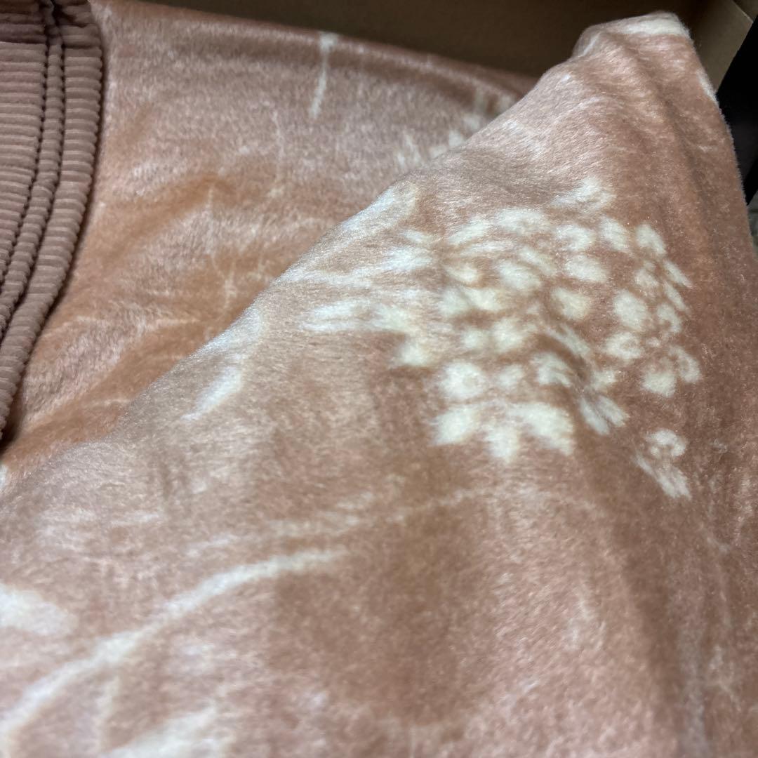 高島屋 くらしすと シルク毛布 絹毛布 絹100% クリーム ベージュ 日本