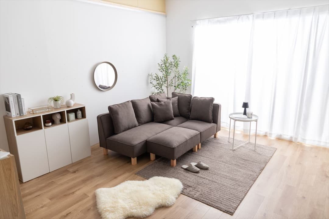 【送料無料】Cindy 1人掛けソファ 天然木 Sバネ