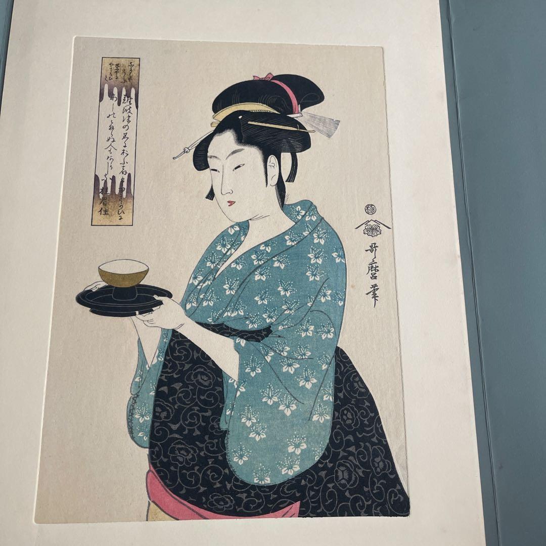 歌麿 浮世絵 Ukiyo-e Print by Utamaro - メルカリ