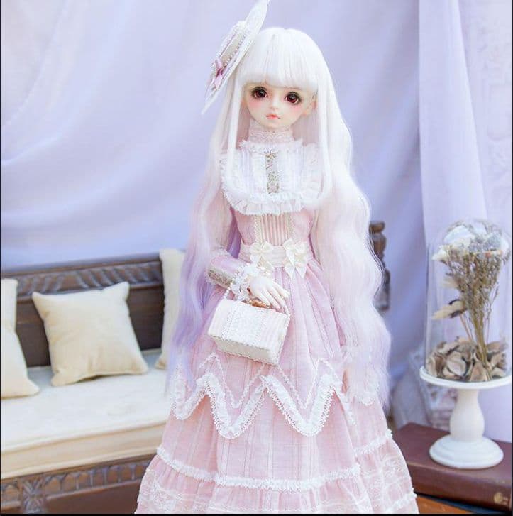 merusa BJD 1/4 人形 ドール　用ウィッグ