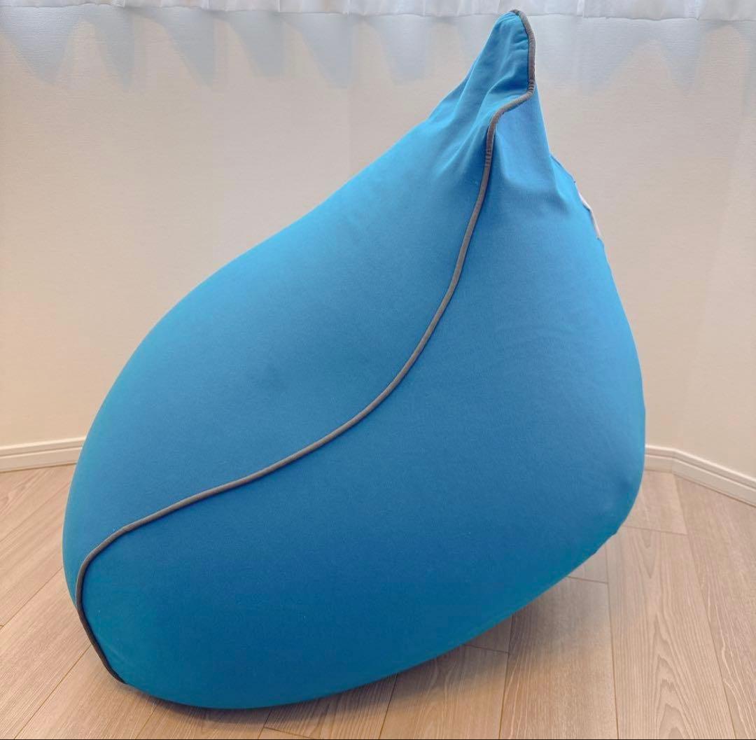 Yogibo Lounger（ラウンジャー）ビーズクッション アクアブルー