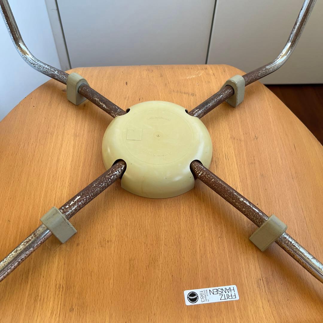 希少　正規品　ヴィンテージ　1983年製フリッツハンセン　セブンチェア　ジャンク