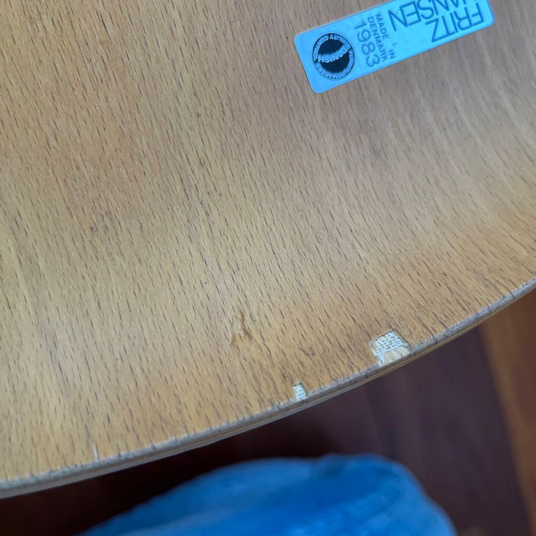 希少　正規品　ヴィンテージ　1983年製フリッツハンセン　セブンチェア　ジャンク