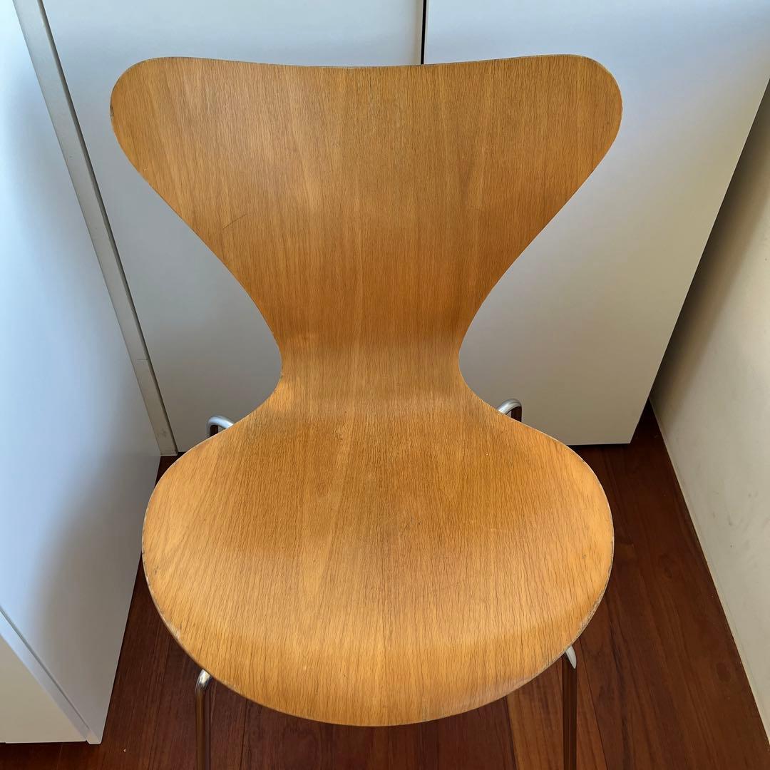 希少　正規品　ヴィンテージ　1983年製フリッツハンセン　セブンチェア　ジャンク