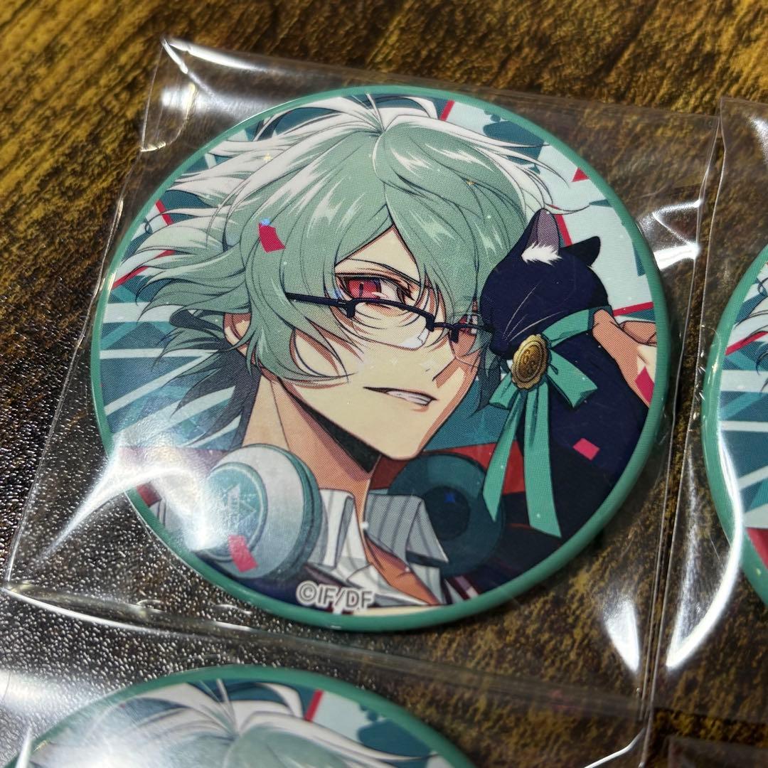 カラマリ 笹塚尊 オトパ クッキー キラキラ缶バッジ 4点