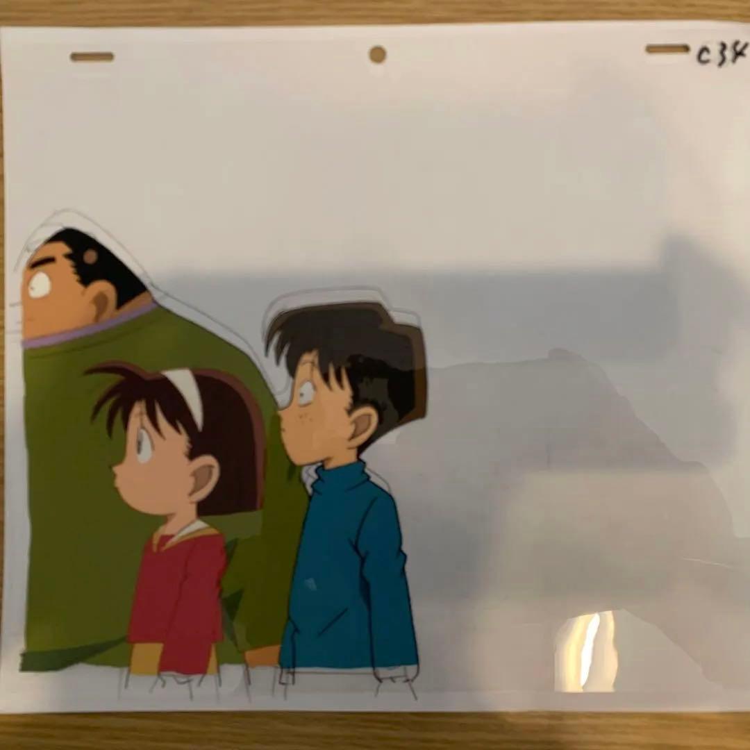 p*j様 名探偵コナン セル画 少年探偵団（元太・歩美・光彦）動画付き