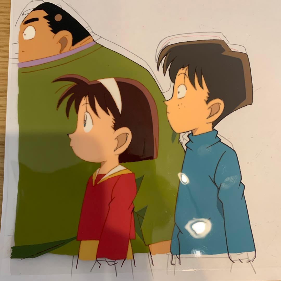 p*j様 名探偵コナン セル画 少年探偵団（元太・歩美・光彦）動画付き