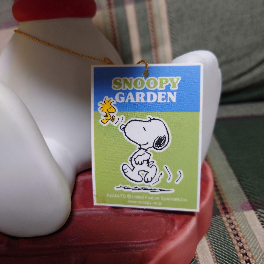 スヌーピー 加藤工芸　ガーデンスタチュー タグ付き 約23cm