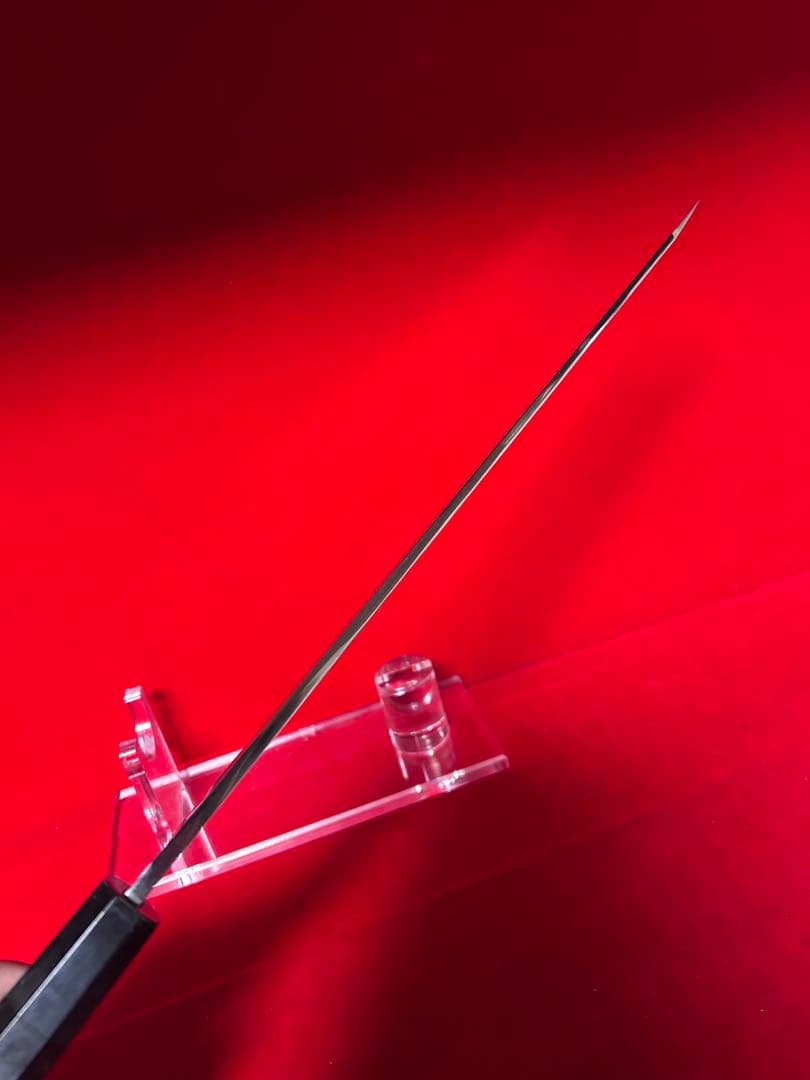 包丁　切柳刃付　尺　鏡面仕上げ　切味抜群　鬼反り　箱付　未使用品