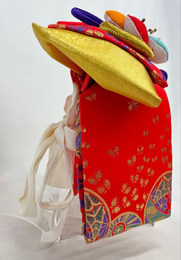 七五三　女の子　はこせこセットS　帯揚げ*しごき付き《子供507》#江戸小もーん