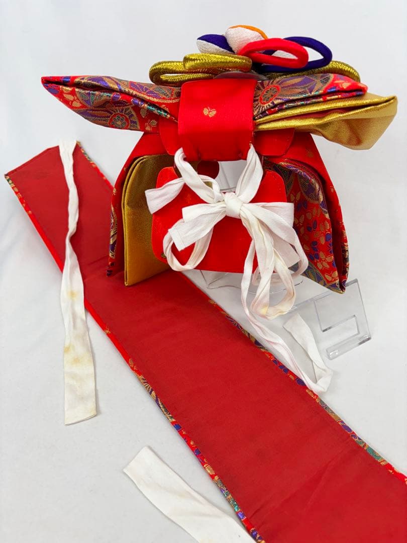 七五三　女の子　はこせこセットS　帯揚げ*しごき付き《子供507》#江戸小もーん