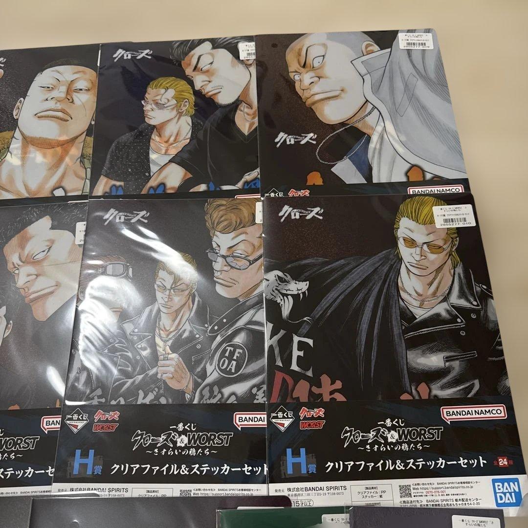 一番くじ クローズ＆WORST ～さすらいの鴉たち〜 F賞 G賞 H賞 I賞