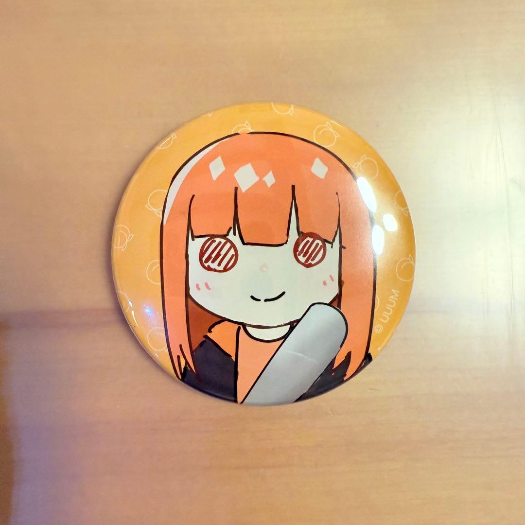 えと 】 カラフルピーチ 直筆イラスト缶バッジ ツリービレッジ - メルカリ