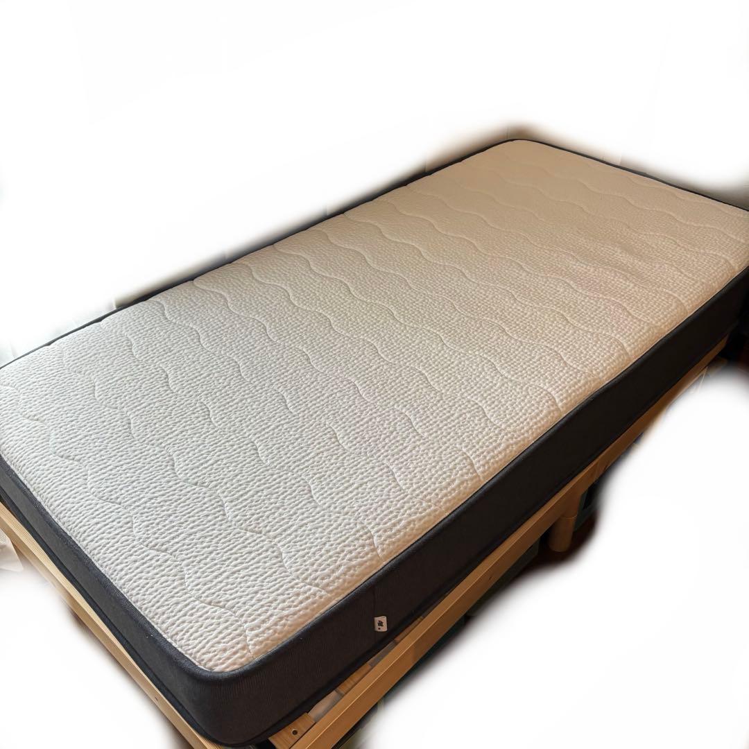 NELL（ネル）マットレス シングルサイズ フレームセット