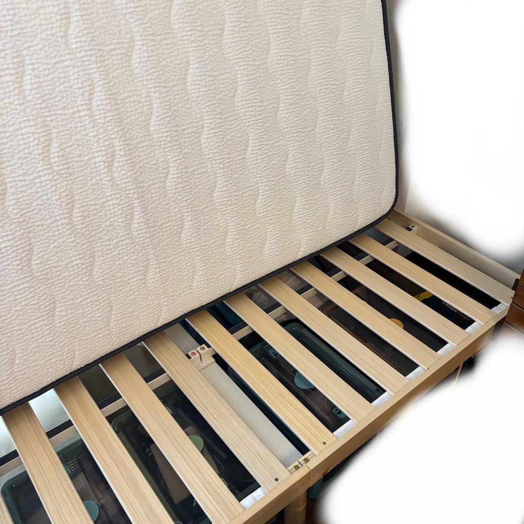 NELL（ネル）マットレス シングルサイズ フレームセット