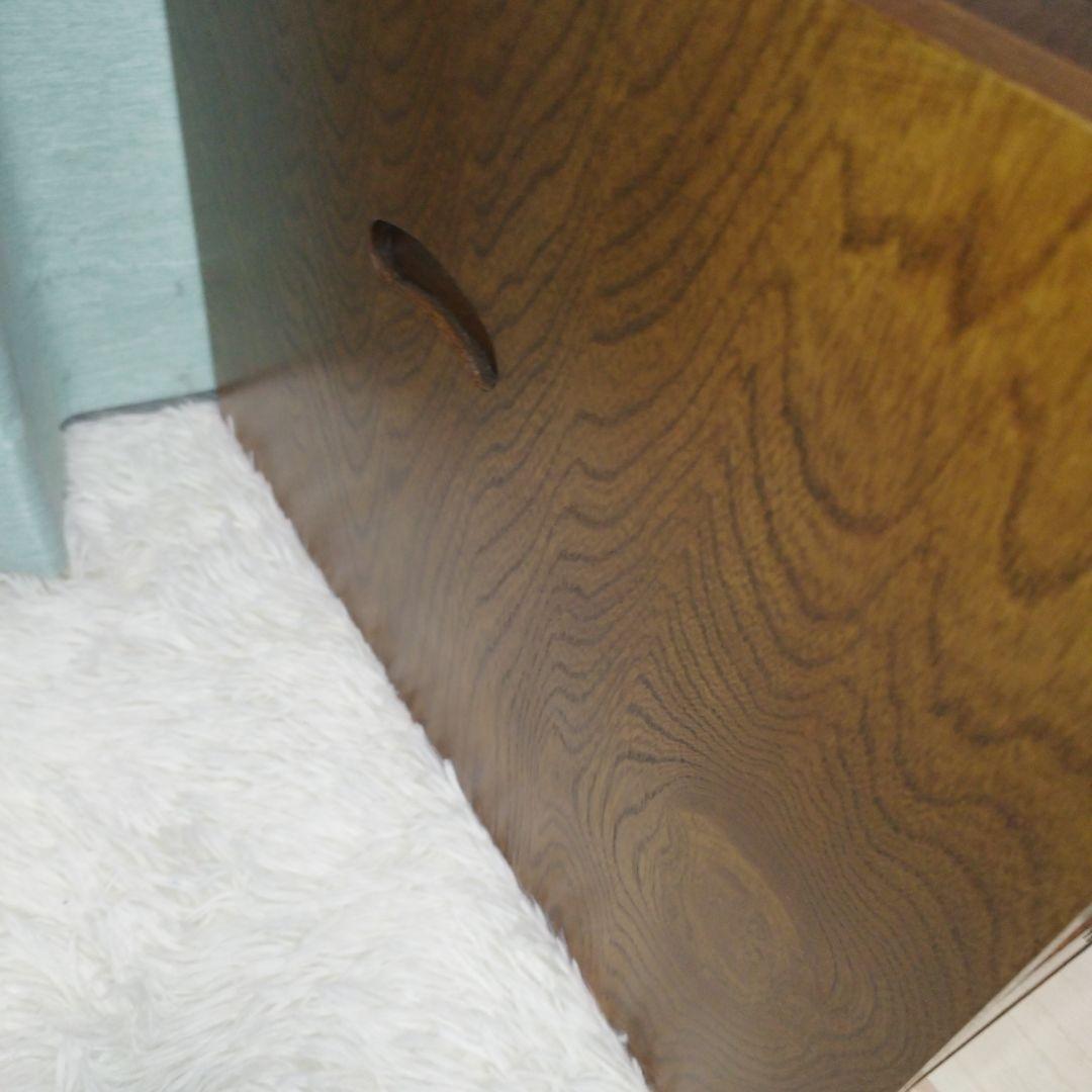 美品　レトロ　小袖机　けやき　小物入れ　箪笥