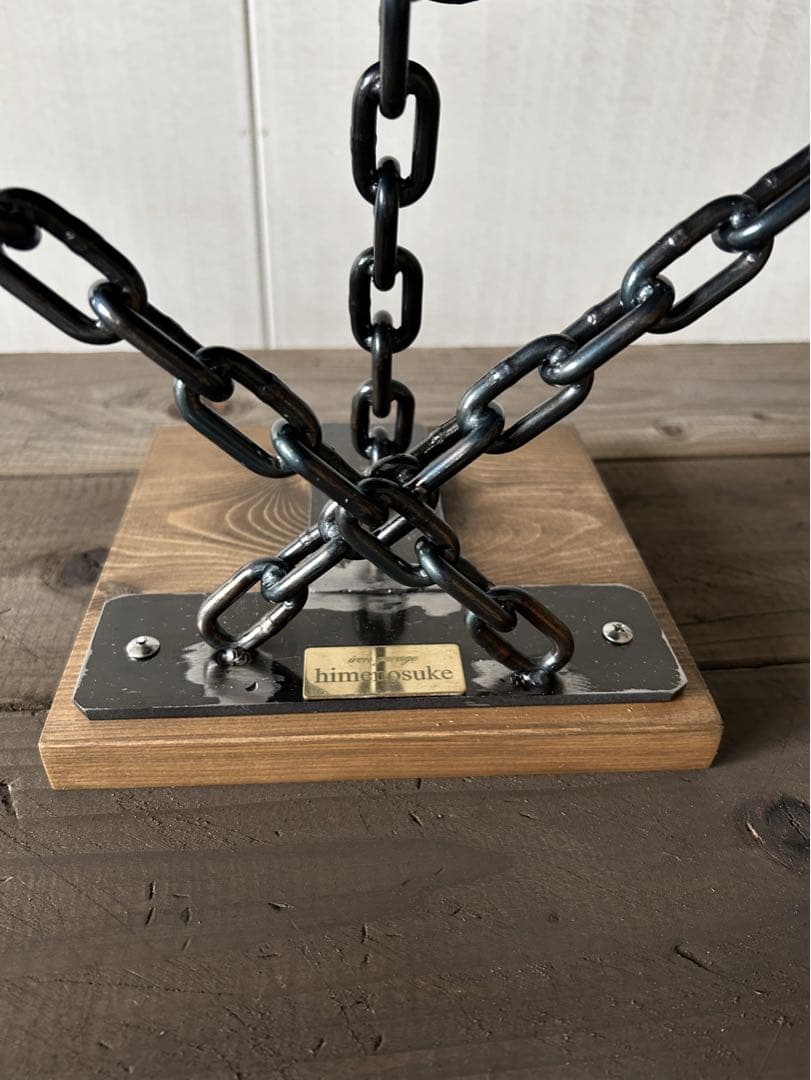 ☆送料無料☆無骨なキャップスタンド　即購入OK インテリア　アイアンラック　什器