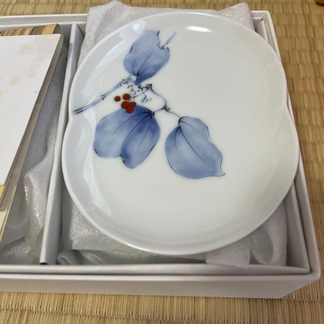 香蘭社　KORANSHA 花柄 磁器皿 6枚入り