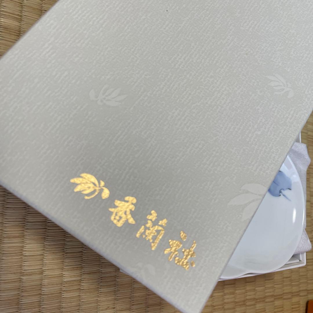 香蘭社　KORANSHA 花柄 磁器皿 6枚入り