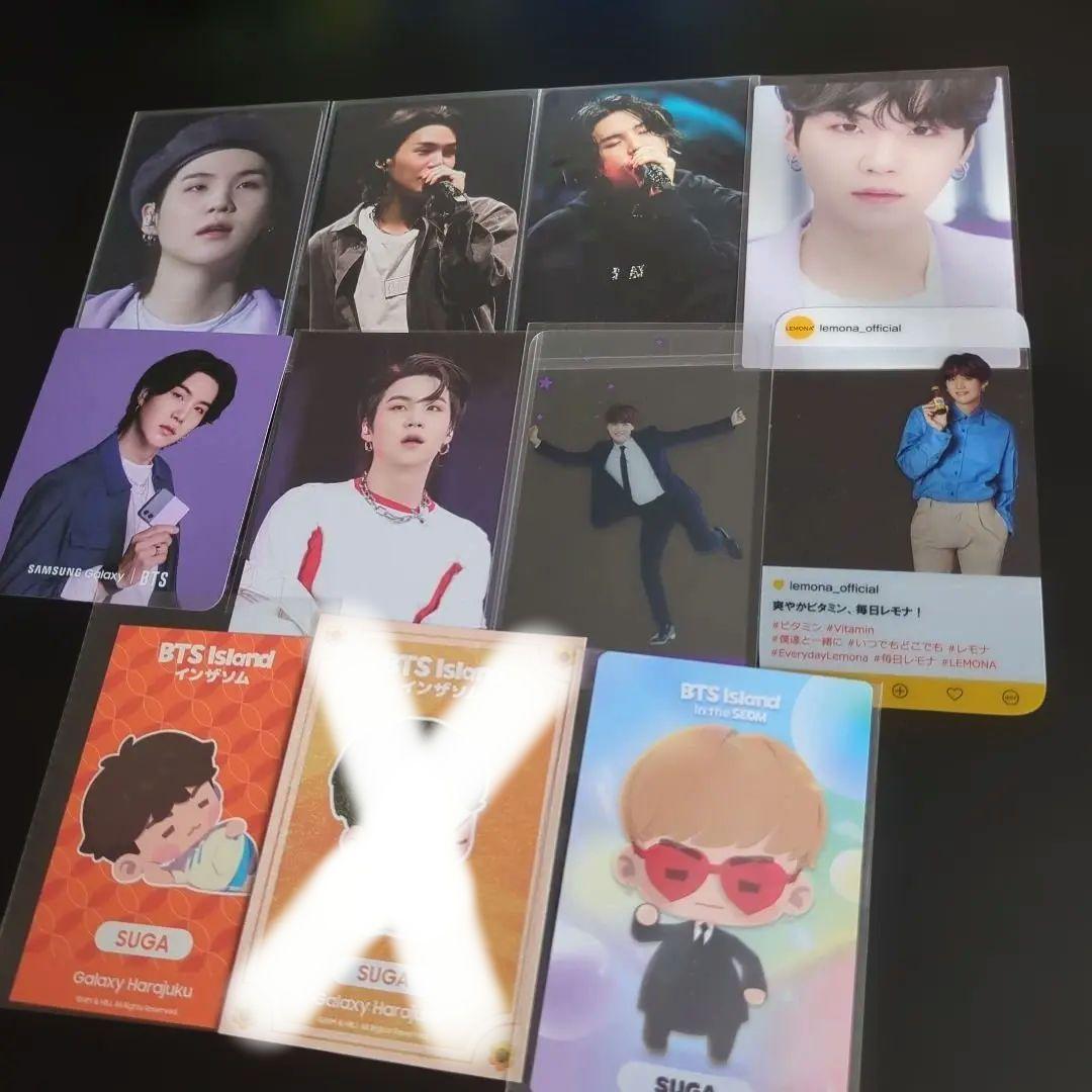 BTS Island SUGA ミンユンギ ユンギ 公式トレカセット‪ ·͜· - メルカリ‬