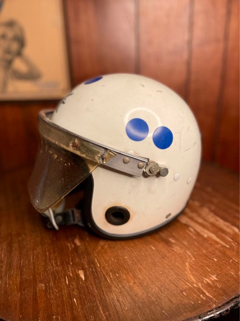 vintage 70s80s チェコスロバキア警察　ヘルメット