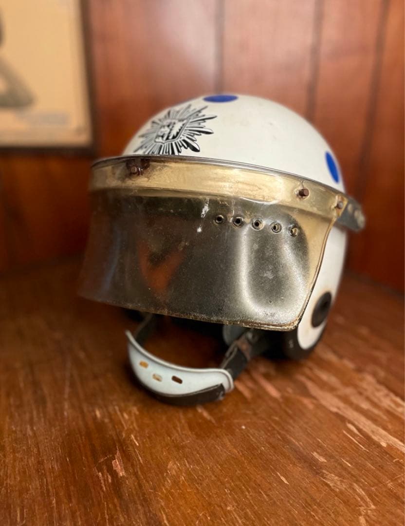 vintage 70s80s チェコスロバキア警察　ヘルメット
