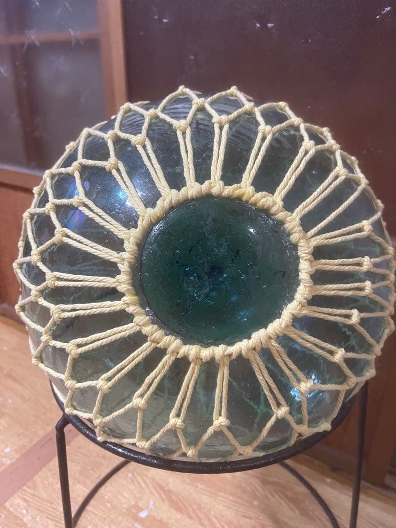 直径約30cm大玉のガラス玉⭐︎浮き玉⭐︎アンティーク雑貨