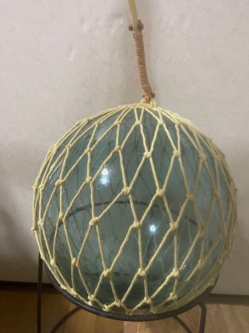 直径約30cm大玉のガラス玉⭐︎浮き玉⭐︎アンティーク雑貨