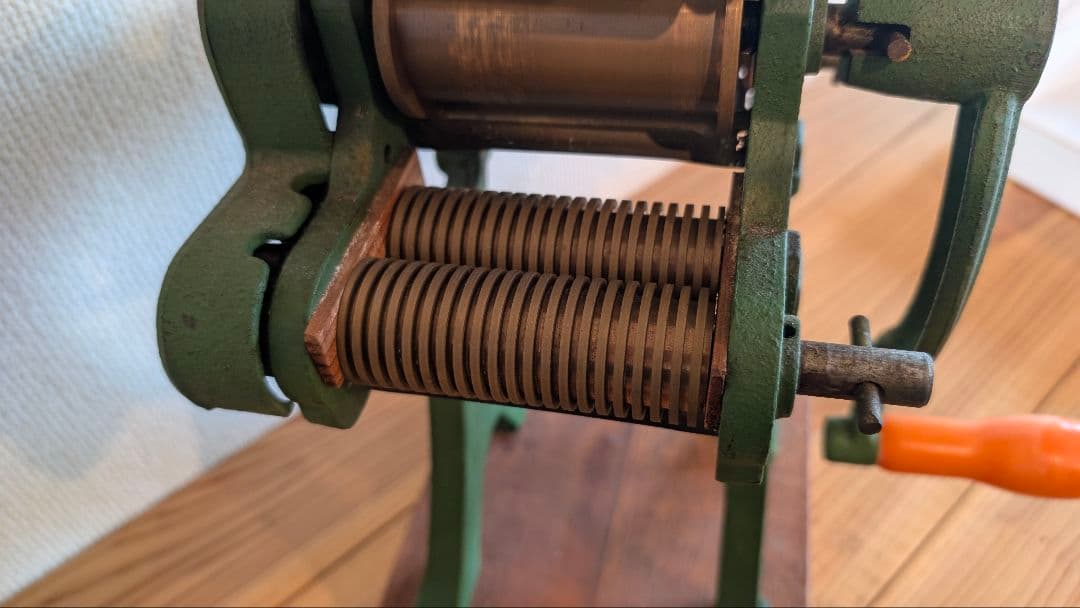 小野式製麺機 両刃 2.2mmと6.5mm