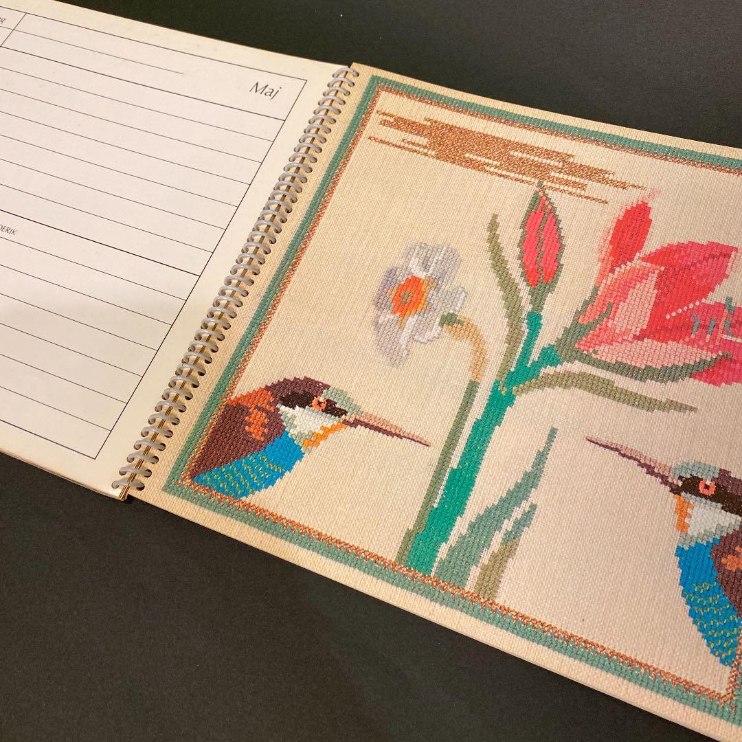 フレメカレンダー　1980 クロスステッチ　刺繍