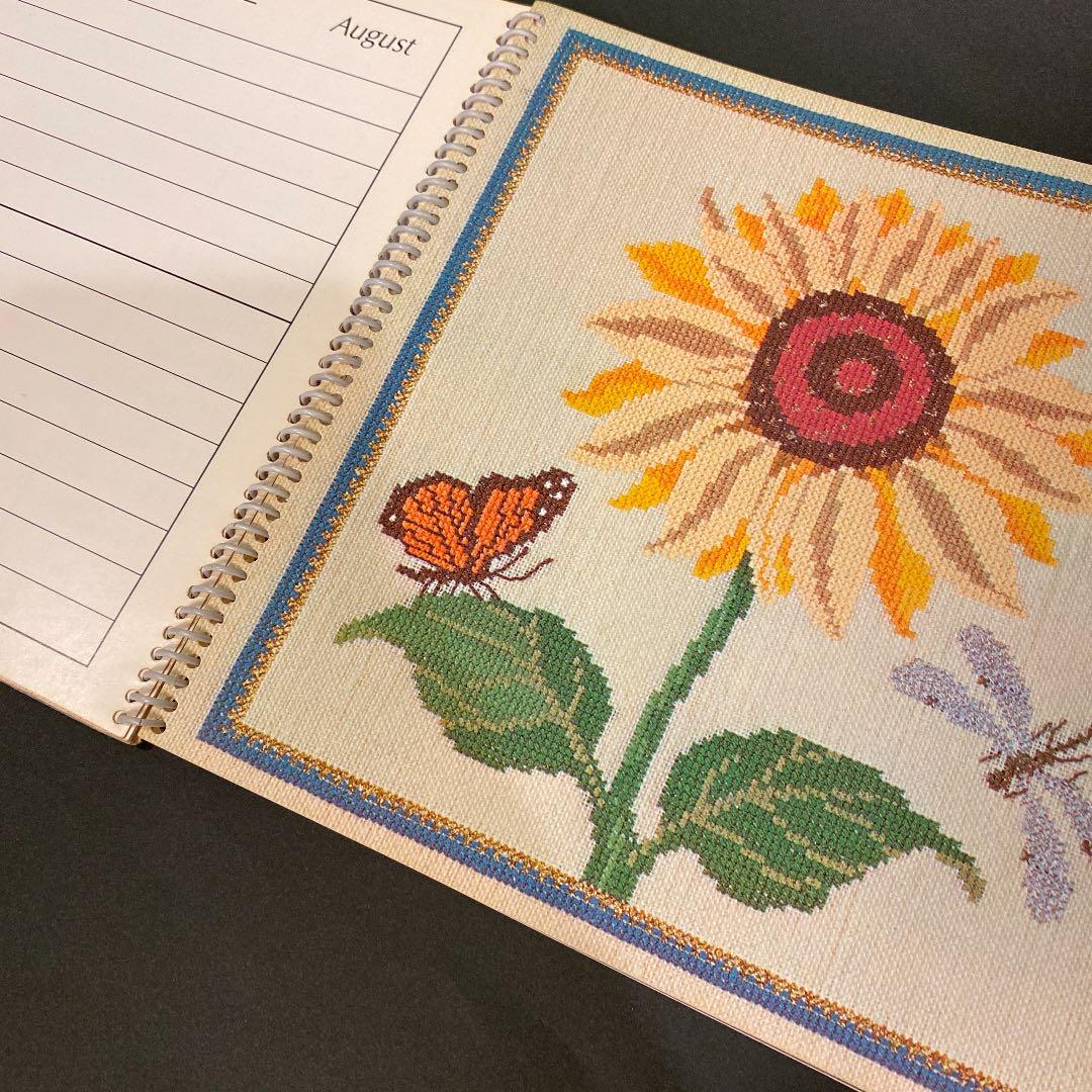 フレメカレンダー　1980 クロスステッチ　刺繍