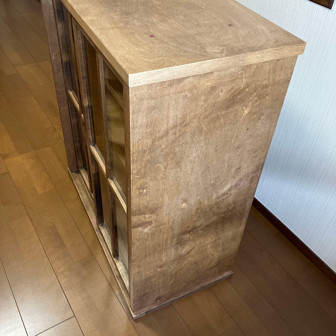 Belle Maison あたらしくて懐かしい　水屋箪笥風引戸キャビネット