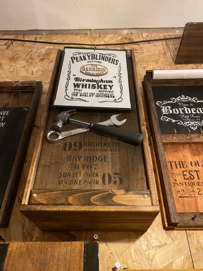 壁掛け収納　壁掛けキーフック