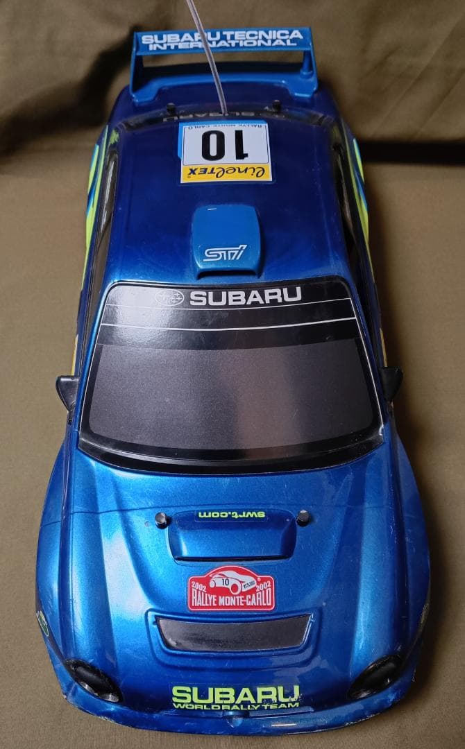 1/10 エンジンRCカー インプレッサ / 簡易清掃 / おまけ付き - メルカリ