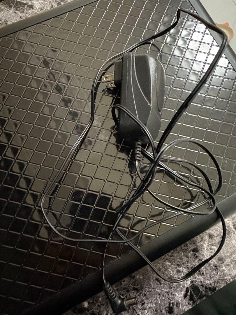 LEDライト付きメイクボックス ブラック