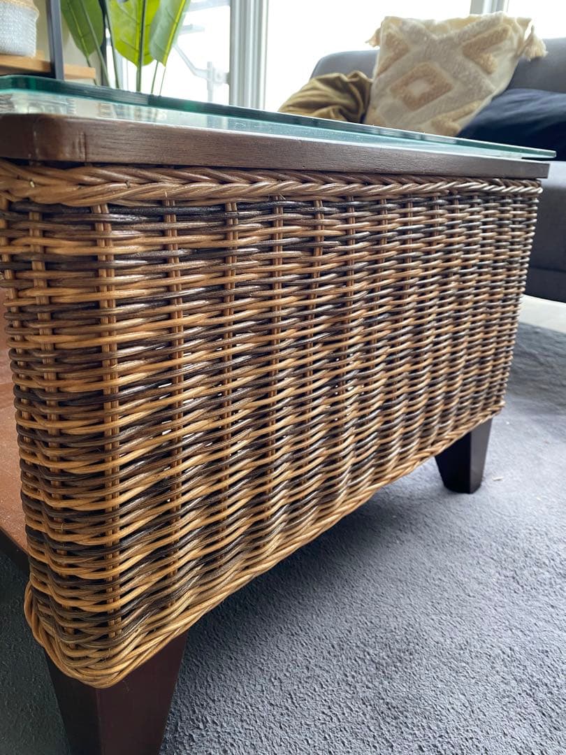 【たのメル便配送に変更！】アジアンテーブル　コーヒーテーブル　ローテーブル