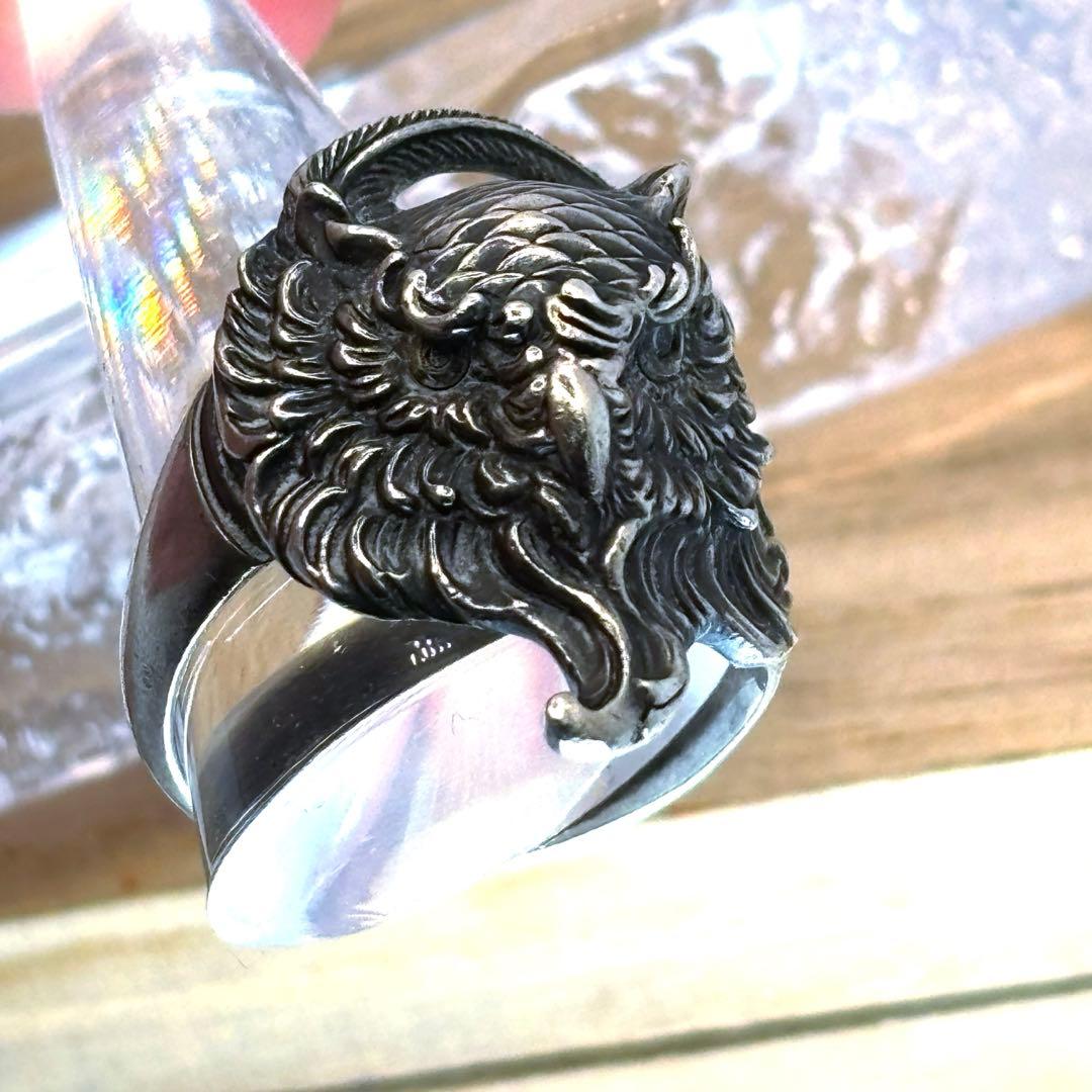 Legio Made レギオメイド ミミズク 指輪 リング　horned owl
