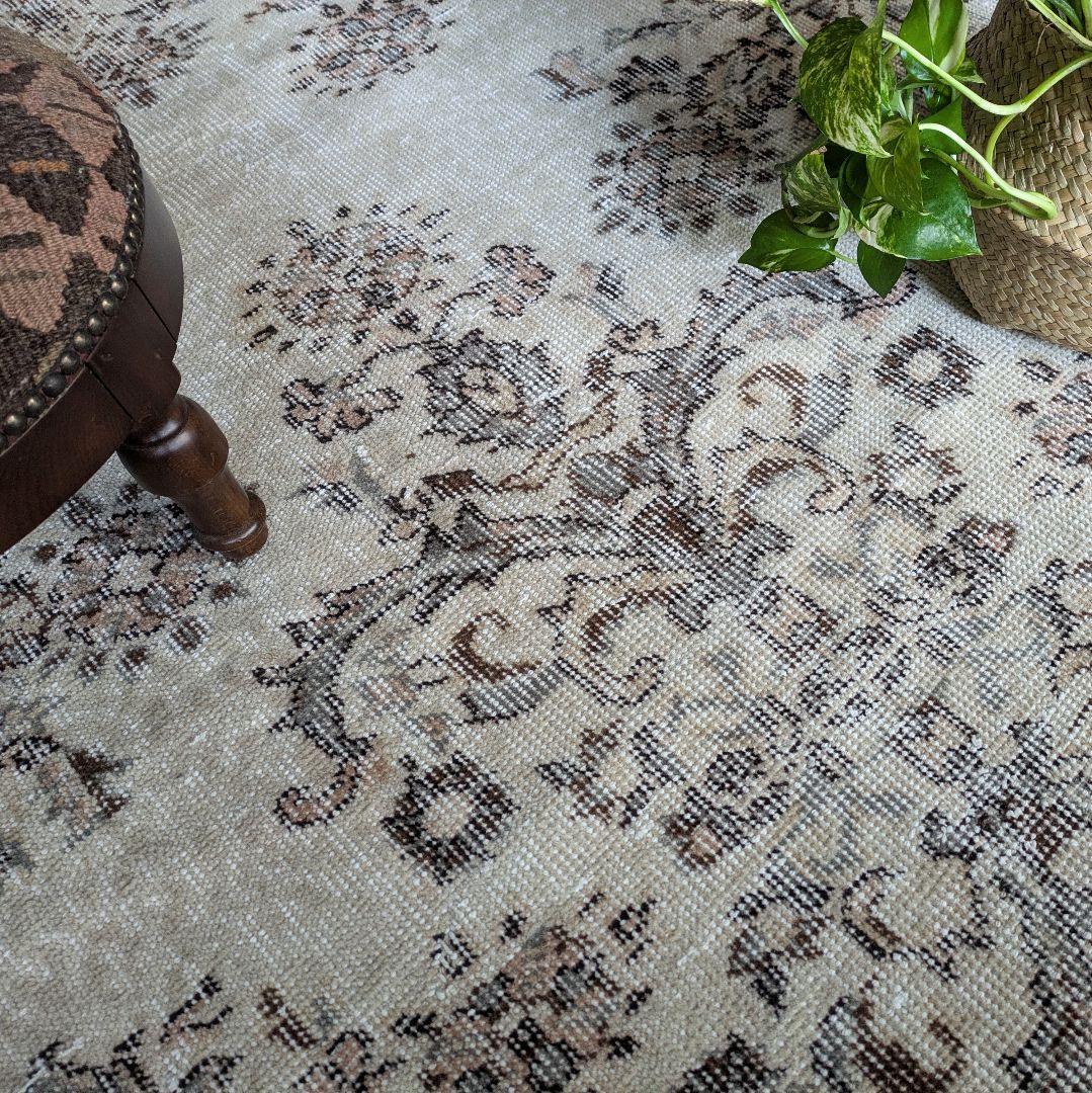 108×182 シックボタニカル トルコヴィンテージラグ - メルカリ