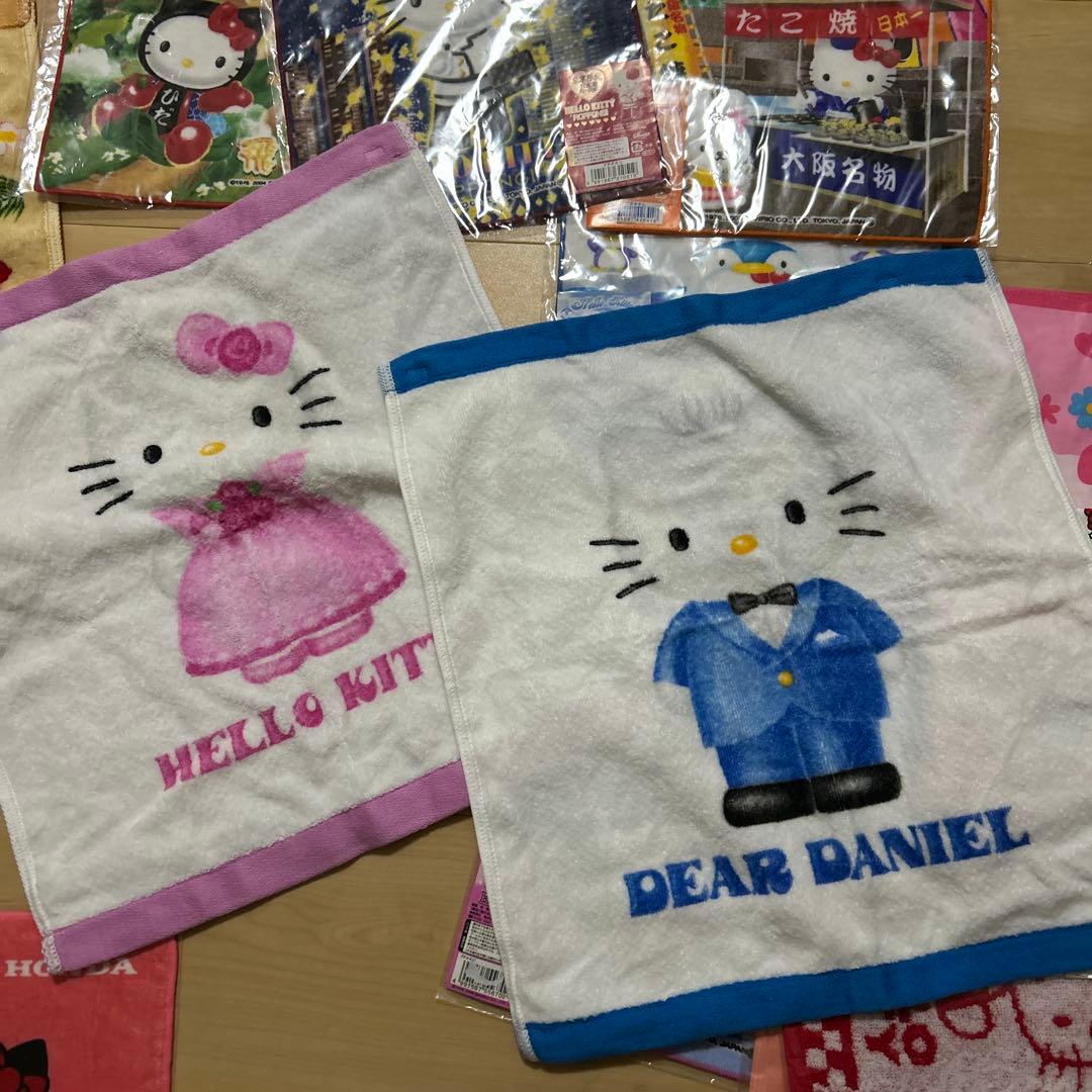 キティ 日焼け ハワイ ご当地 六本木 ハンカチ ウェディング タオル 未