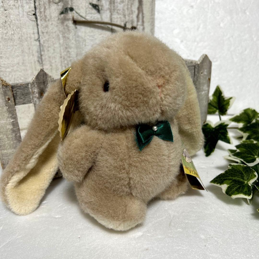 Sekiguchi セキグチ ぬいぐるみ 耳ながパフ うさぎ レトロぬいぐるみ