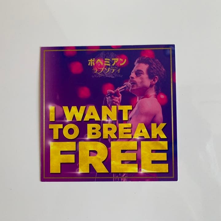 QUEEN クイーン ボヘミアン ラプソディ コースター DVD 特典 未使用品