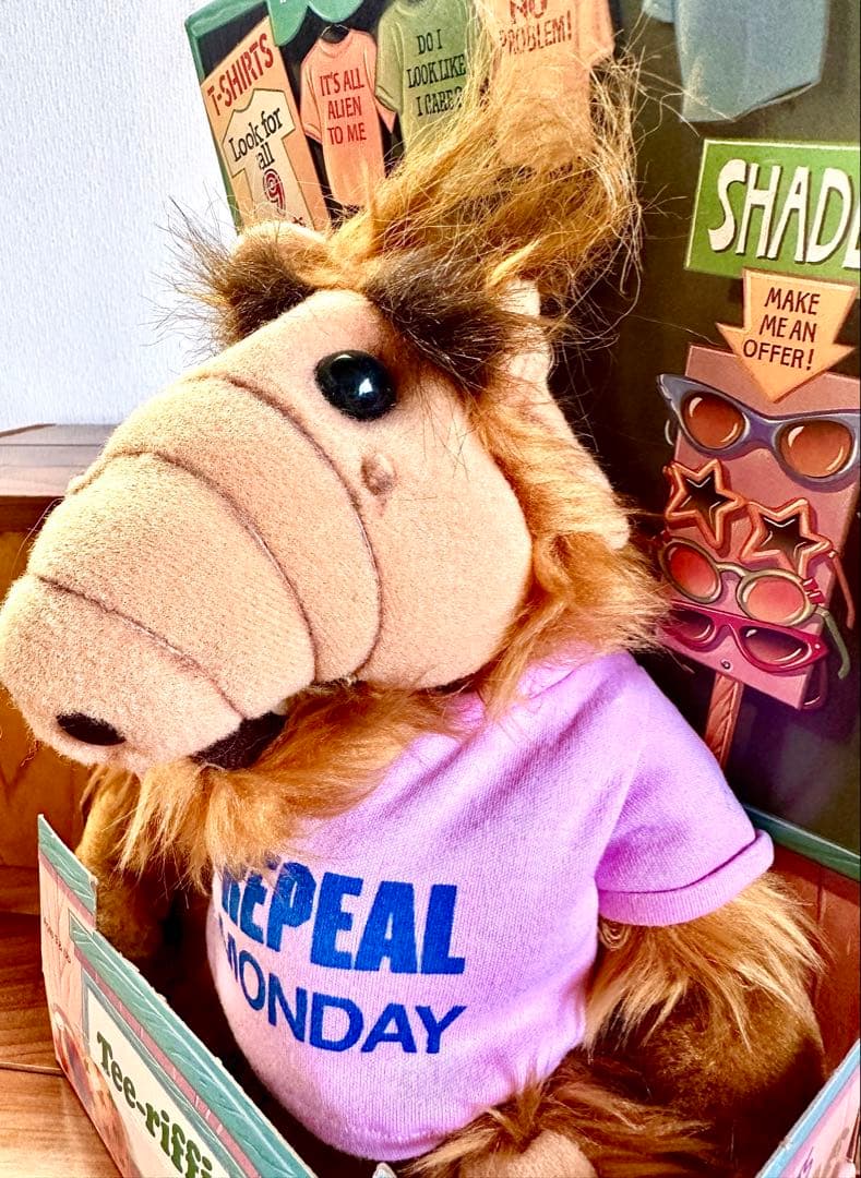 希少】ALF アルフ ぬいぐるみ｜コレコ社｜1988年製 ヴィンテージ 箱付き