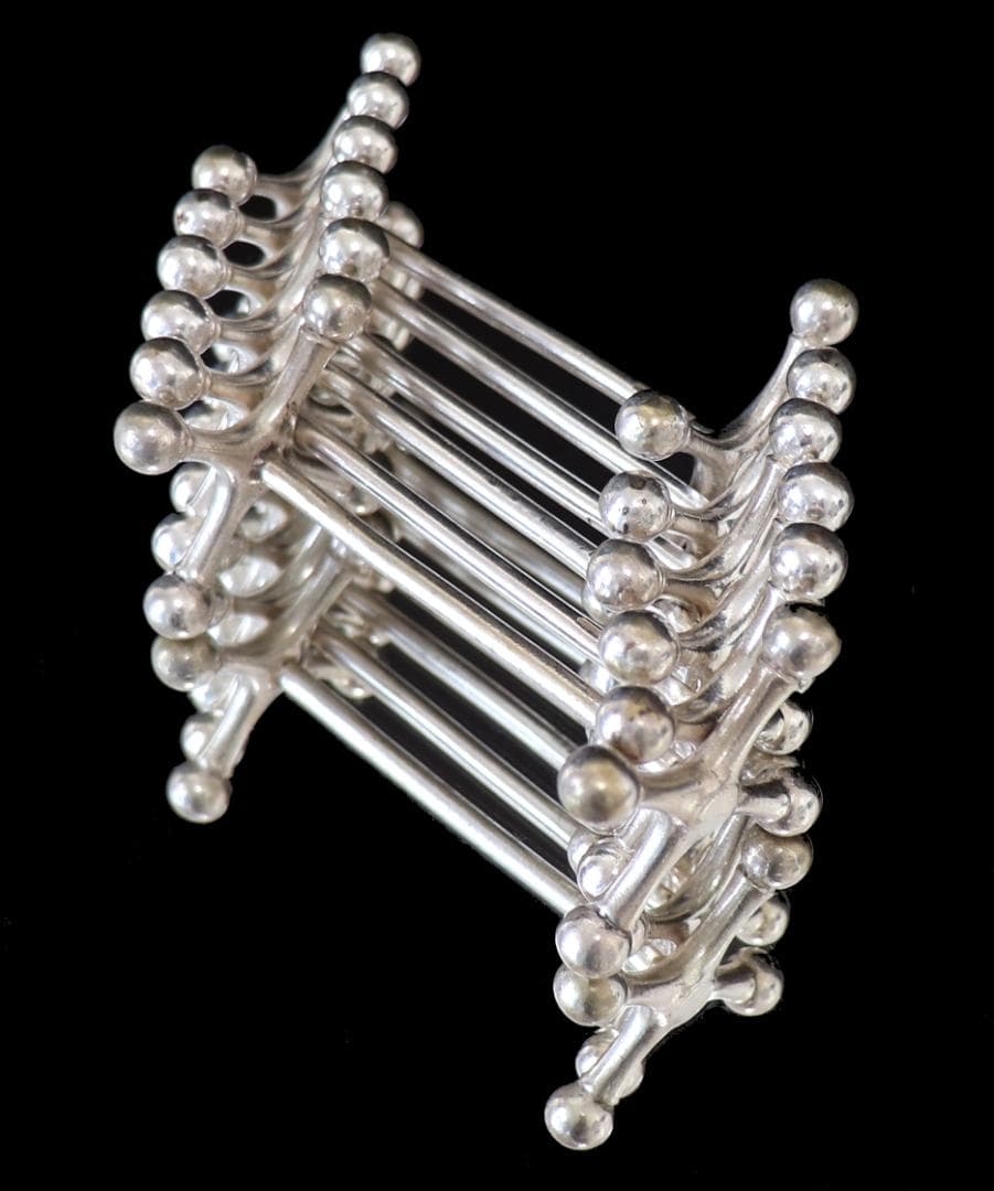 アンティーク・クリストフル ラージサイズ ナイフレスト 球体 ブール 廃盤 6個