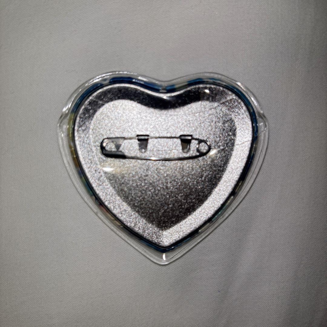 ジュン 願望缶 ハート型缶バッジ 36点