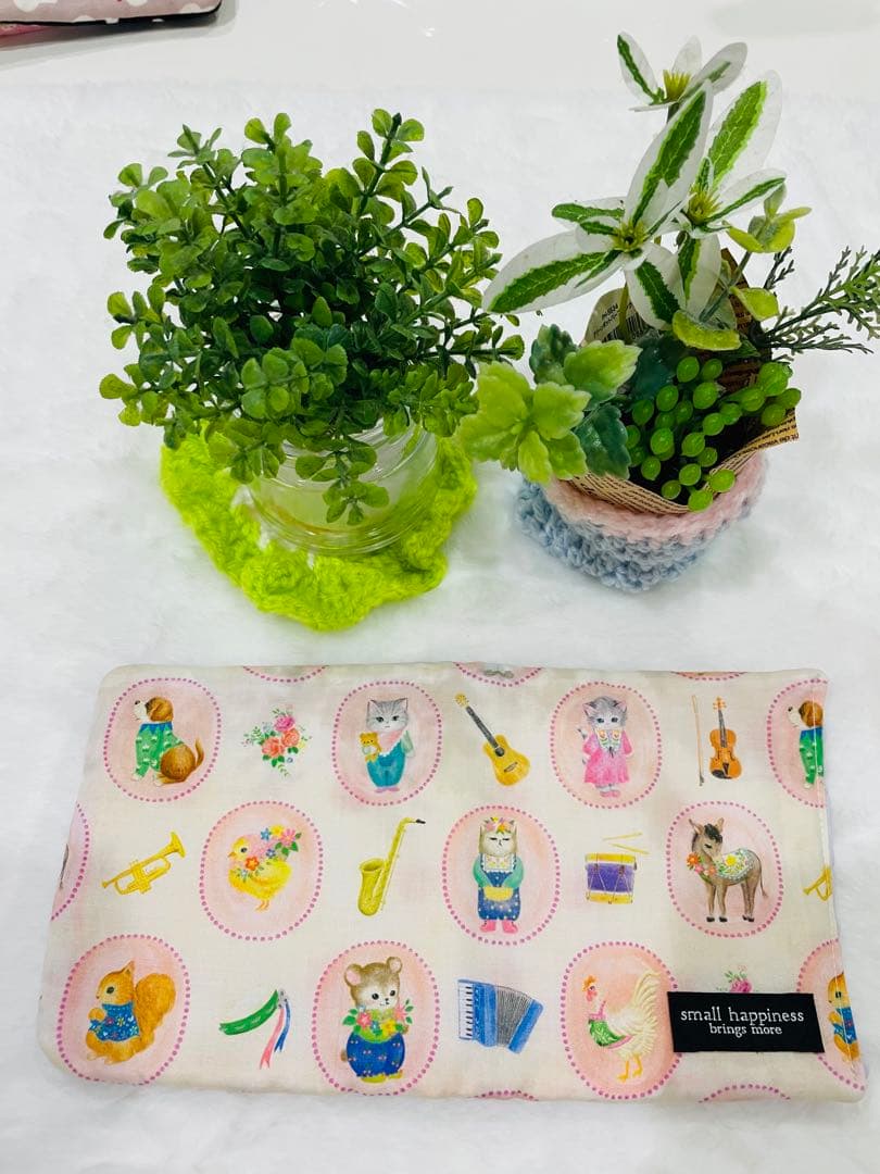 ガーゼハンカチハーフサイズ ユキエモン - メルカリ