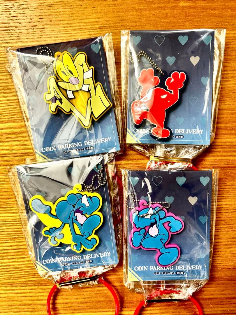 COIN PARKING DELIVERYラバーマスコット 全4種GiGO限定 - メルカリ