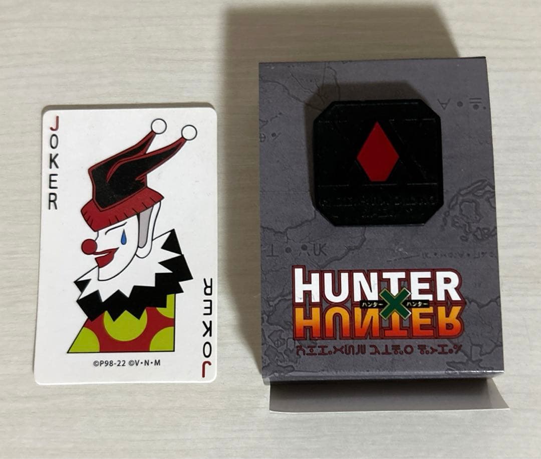 HUNTER×HUNTER ユニバ ヒソカ トランプ ハンター協会 バッジ - メルカリ